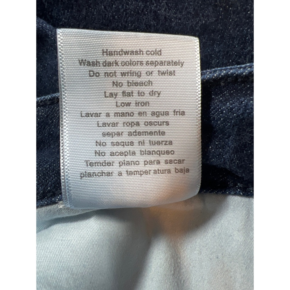 Judy Blue 20W Dark Wash High Rise Raw Hem Skinny Jeans JB88703 DK - Picture 6 of 10